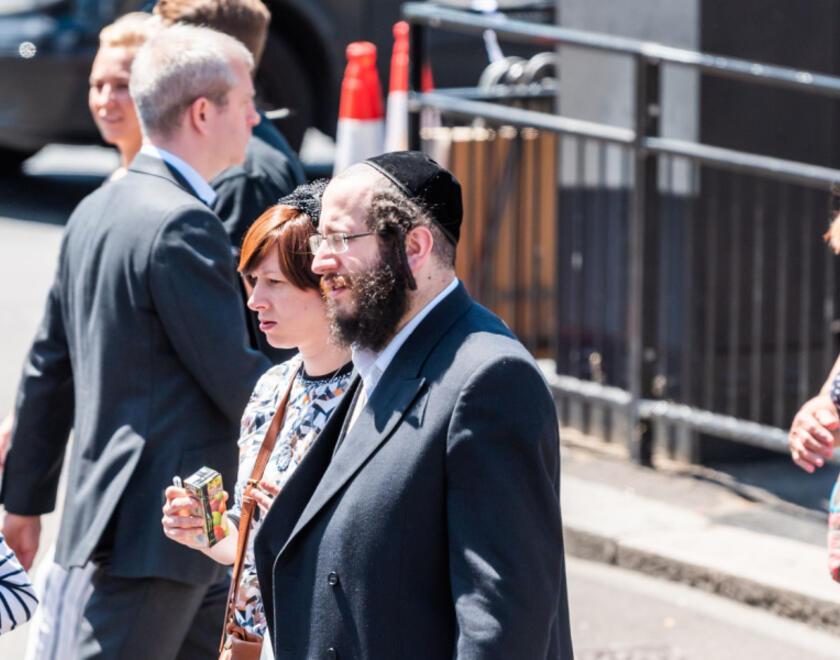Orthodox and secular Jews in London