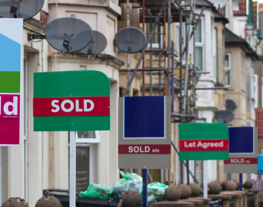 Sold houses in the UK